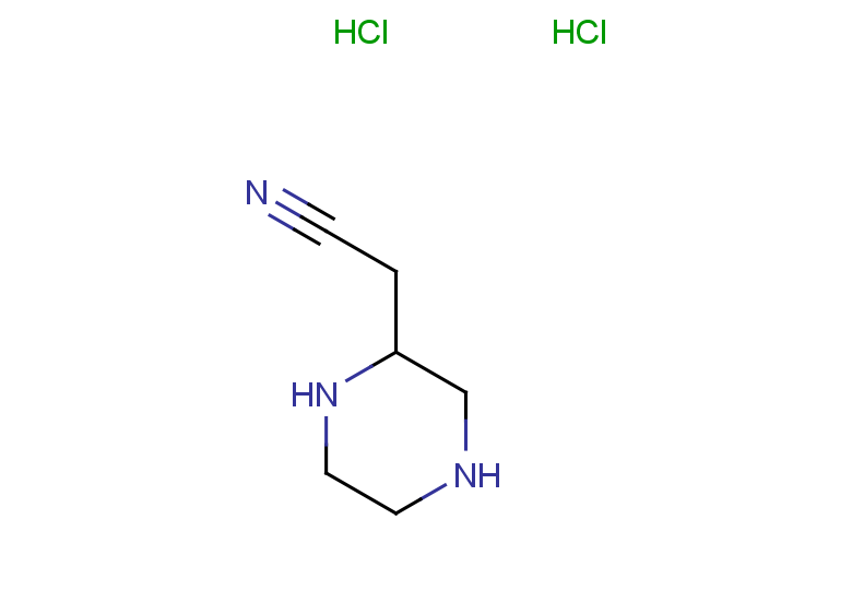 2-(piperazin-2-yl)acetonitrile dihydrochloride