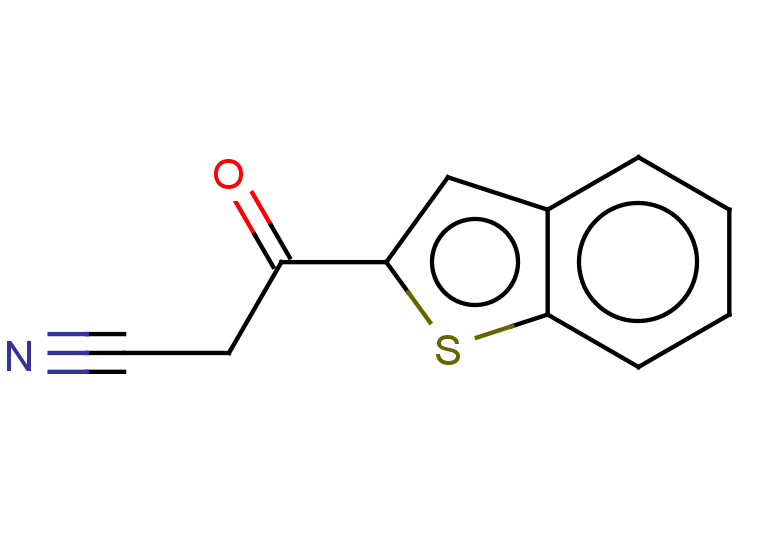 3-(1-benzothiophen-2-yl)-3-oxopropanenitrile