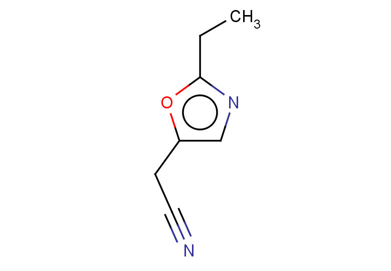 2-(2-ethyloxazol-5-yl)acetonitrile