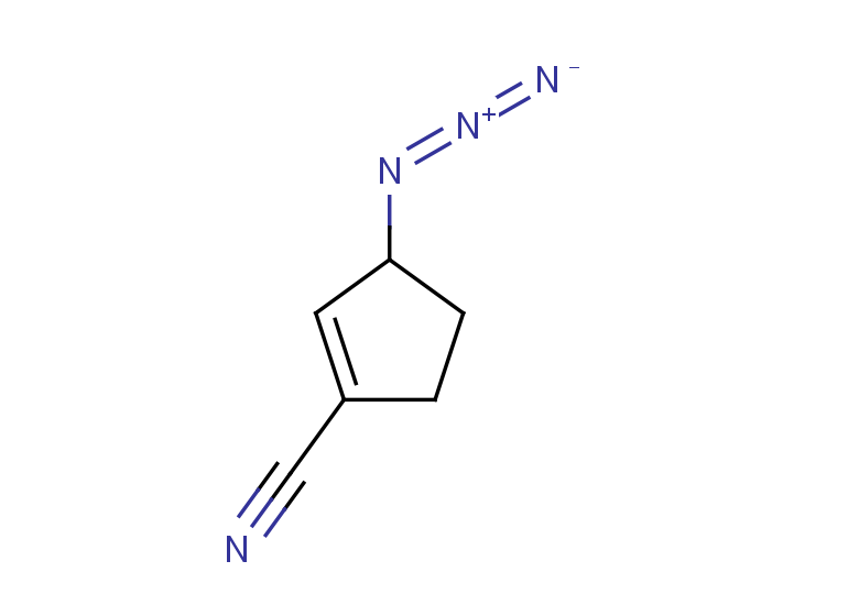 3-azidocyclopent-1-ene-1-carbonitrile