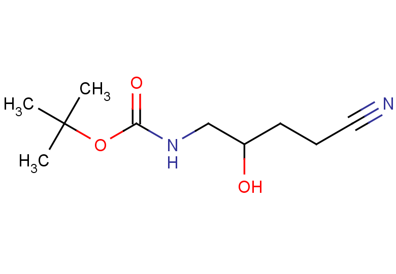 tert-butyl N-(4-cyano-2-hydroxybutyl)carbamate
