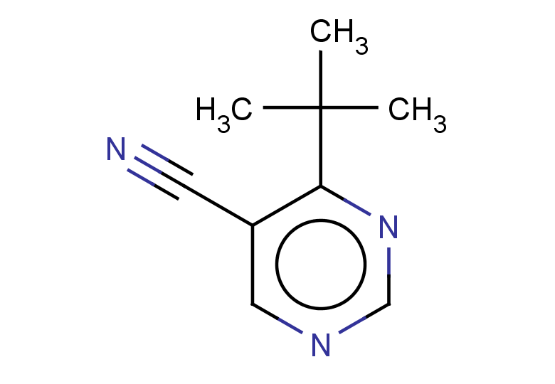 4-tert-butylpyrimidine-5-carbonitrile
