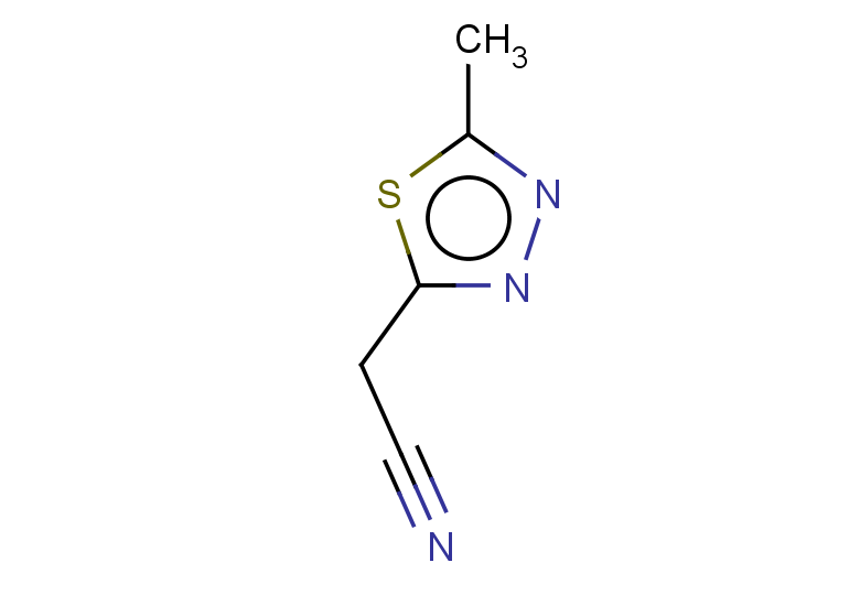 2-(5-methyl-1,3,4-thiadiazol-2-yl)acetonitrile