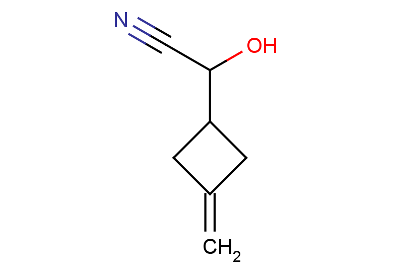 2-hydroxy-2-(3-methylidenecyclobutyl)acetonitrile