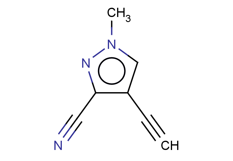 4-ethynyl-1-methyl-1H-pyrazole-3-carbonitrile