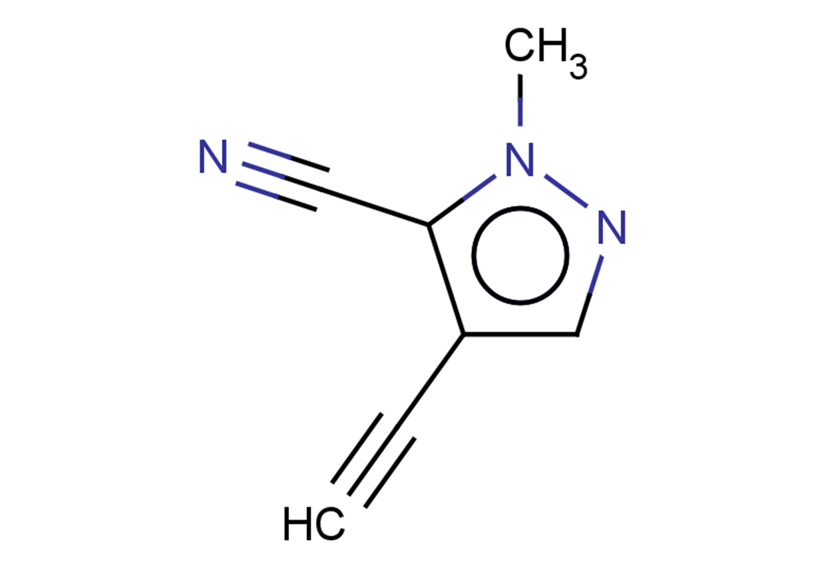 4-ethynyl-1-methyl-1H-pyrazole-5-carbonitrile