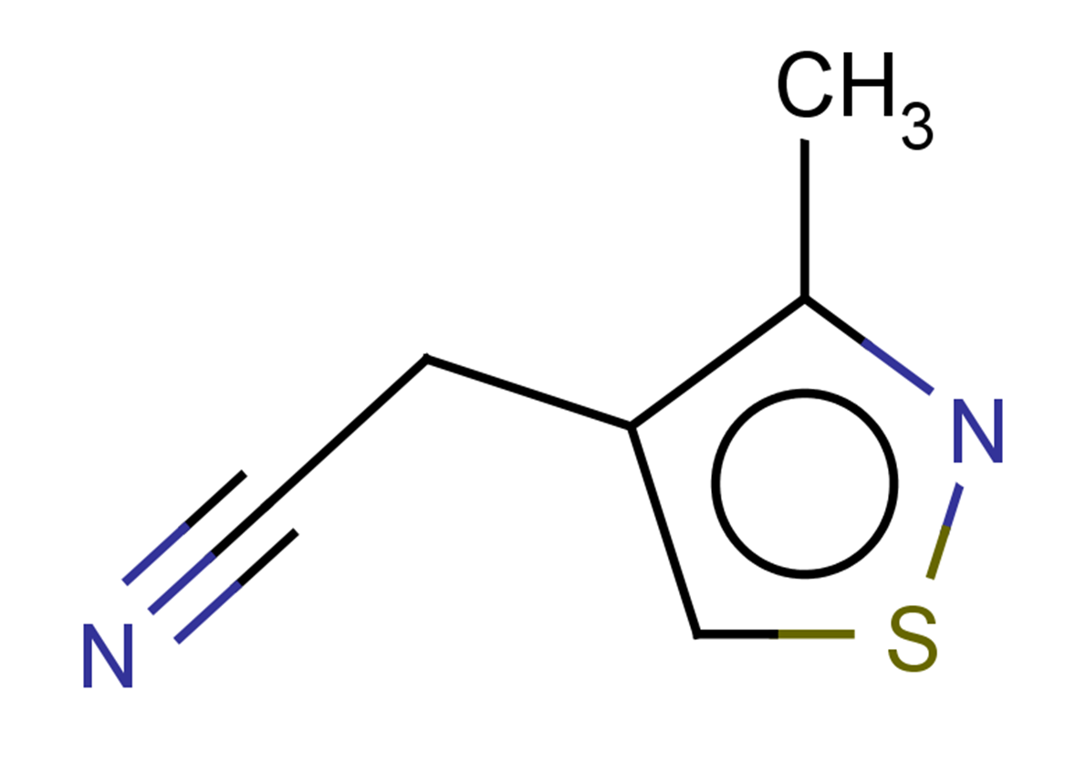 2-(3-methyl-1,2-thiazol-4-yl)acetonitrile