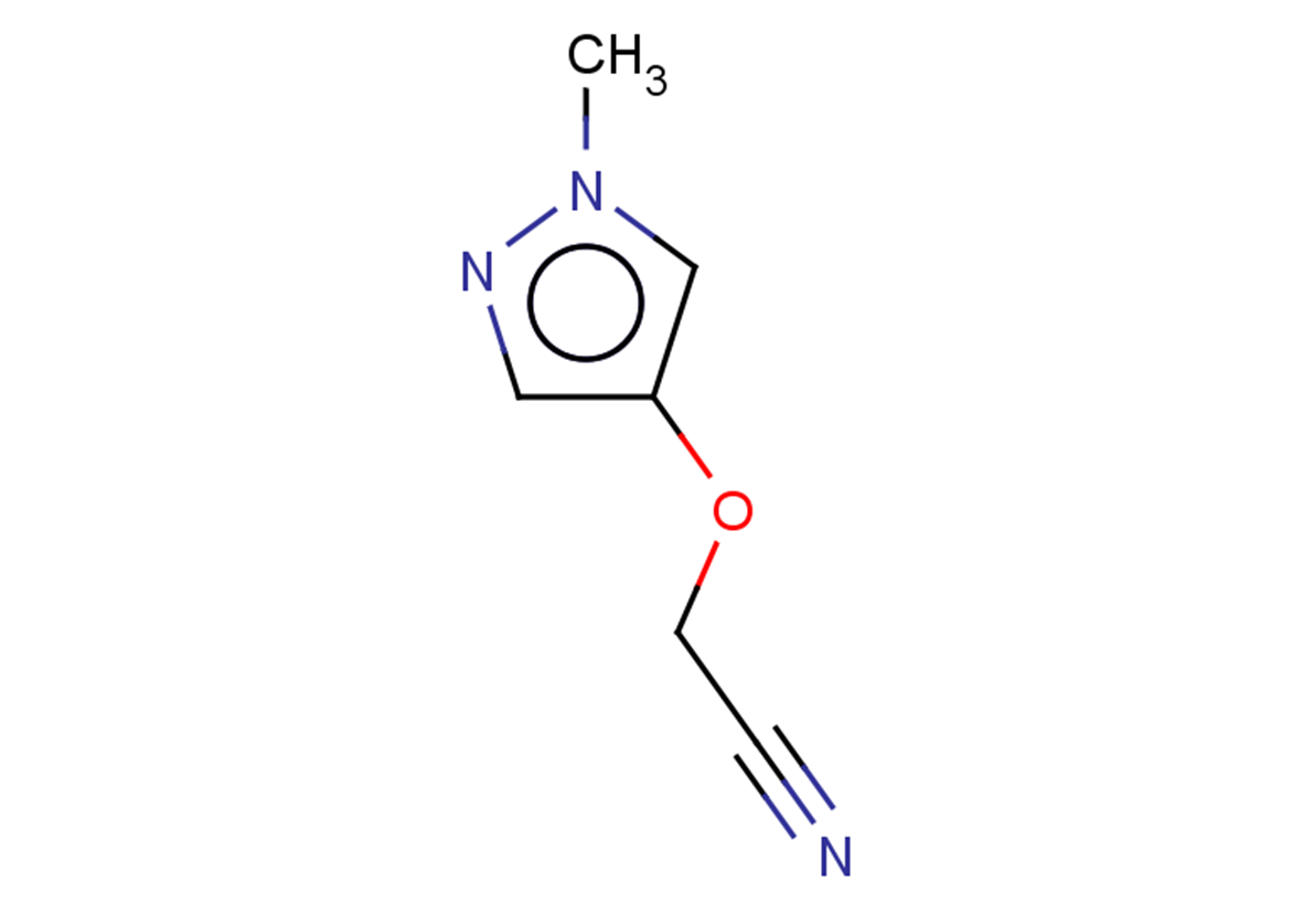 2-[(1-methyl-1H-pyrazol-4-yl)oxy]acetonitrile