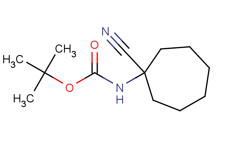 tert-butyl N-(1-cyanocycloheptyl)carbamate