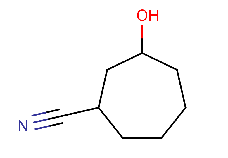 3-hydroxycycloheptane-1-carbonitrile, Mixture of diastereomers