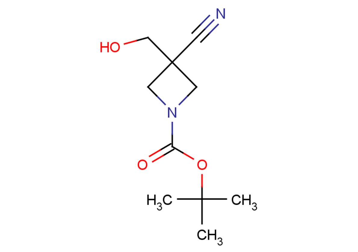 tert-butyl 3-cyano-3-(hydroxymethyl)azetidine-1-carboxylate