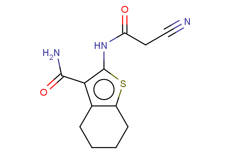 2-(2-cyanoacetamido)-4,5,6,7-tetrahydro-1-benzothiophene-3-carboxamide