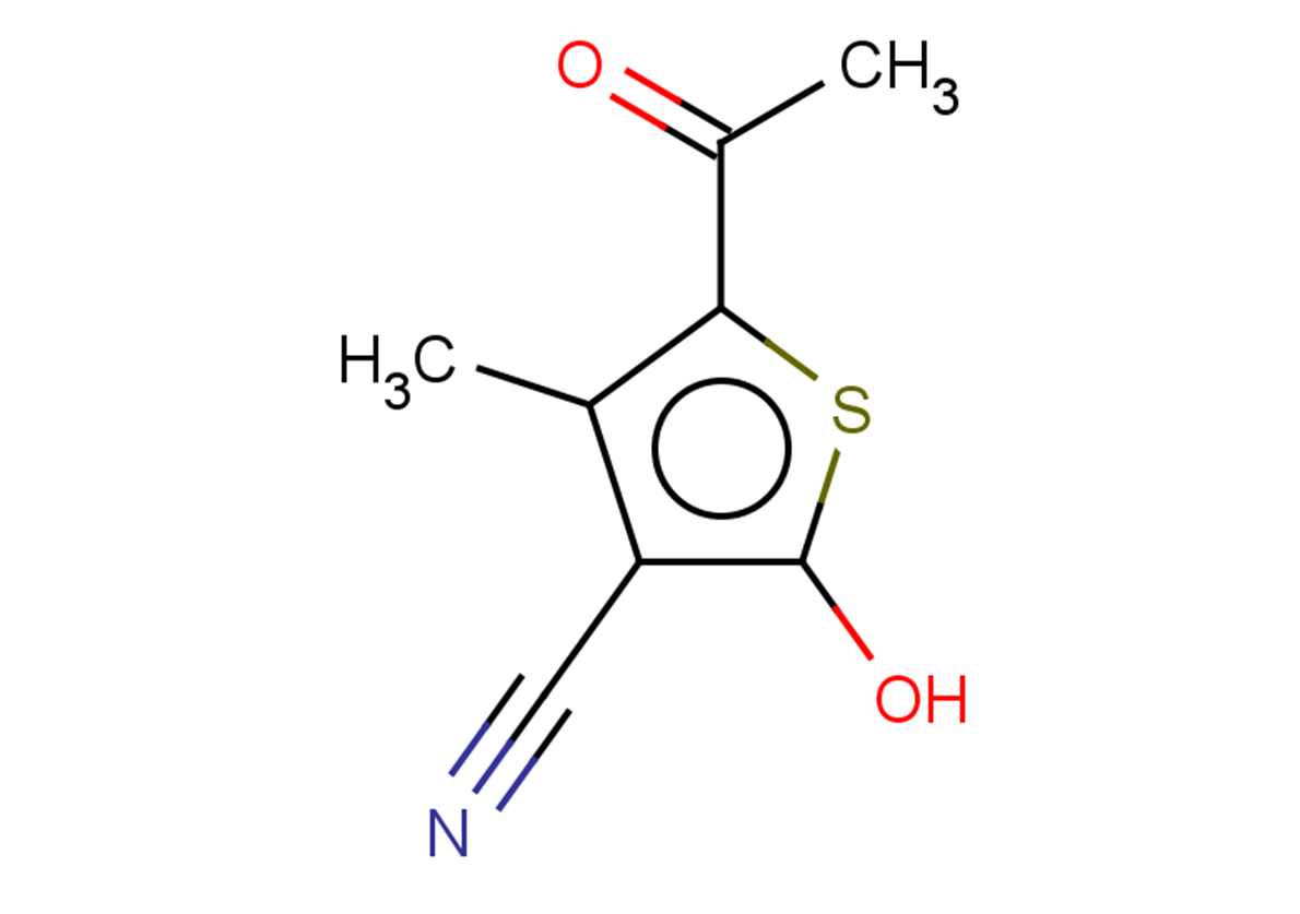 5-acetyl-2-hydroxy-4-methylthiophene-3-carbonitrile