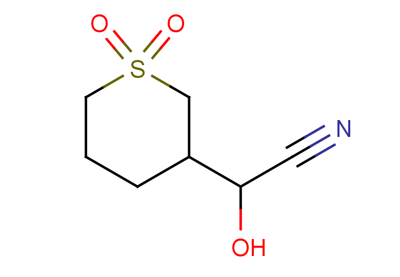 2-(1,1-dioxo-1$l^{6}-thian-3-yl)-2-hydroxyacetonitrile