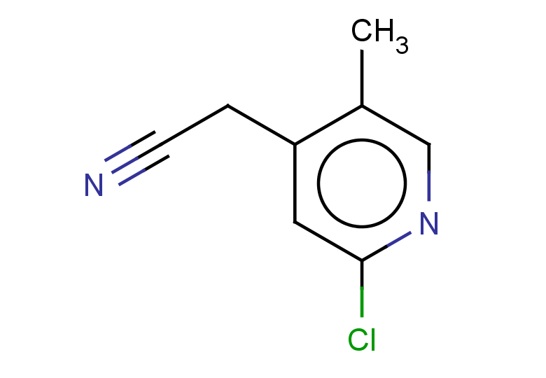 2-(2-chloro-5-methylpyridin-4-yl)acetonitrile