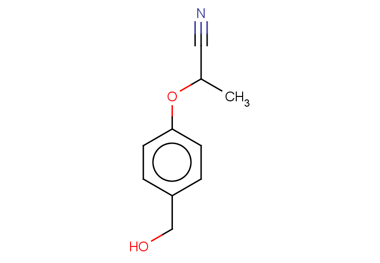 2-[4-(hydroxymethyl)phenoxy]propanenitrile