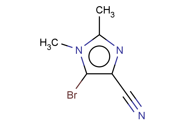 5-bromo-1,2-dimethyl-1H-imidazole-4-carbonitrile