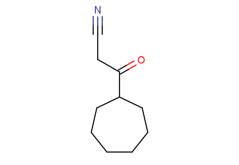 3-cycloheptyl-3-oxopropanenitrile