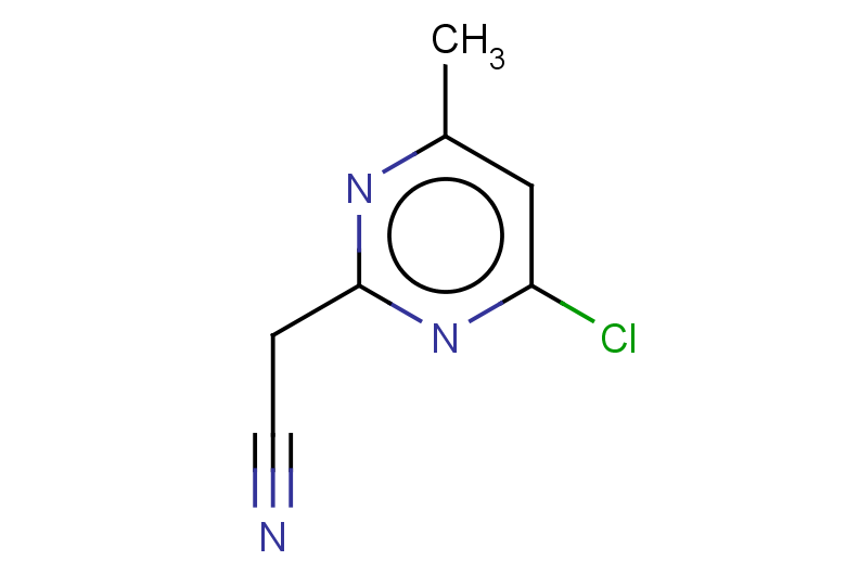 2-(4-chloro-6-methylpyrimidin-2-yl)acetonitrile