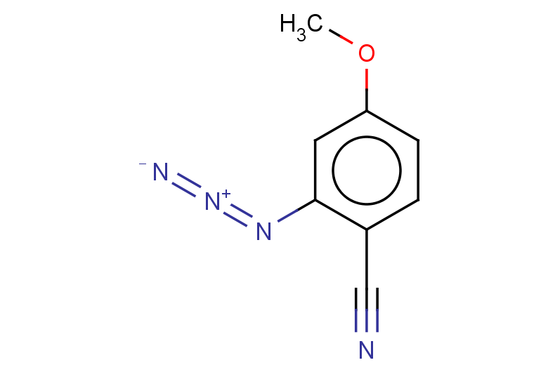 2-azido-4-methoxybenzonitrile