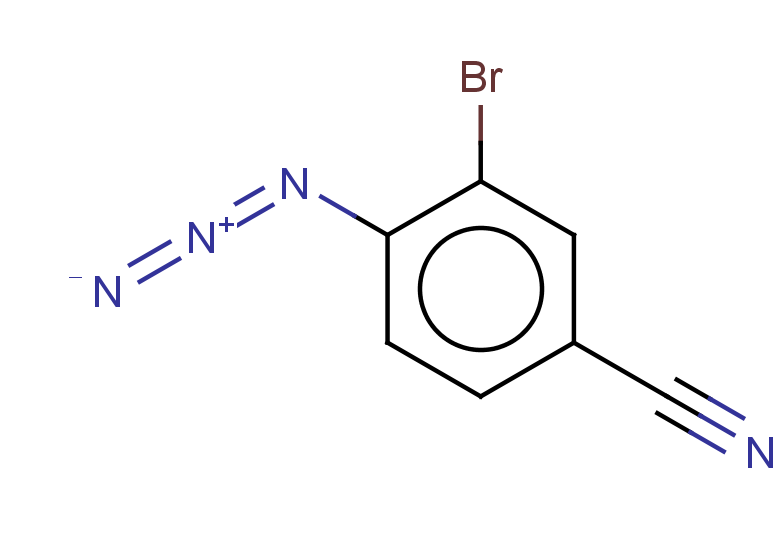 4-azido-3-bromobenzonitrile