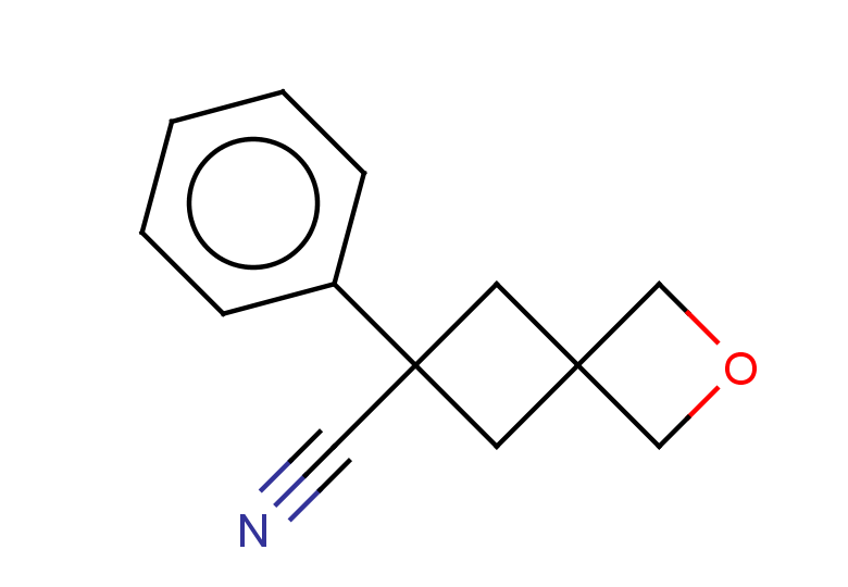 6-phenyl-2-oxaspiro[3.3]heptane-6-carbonitrile