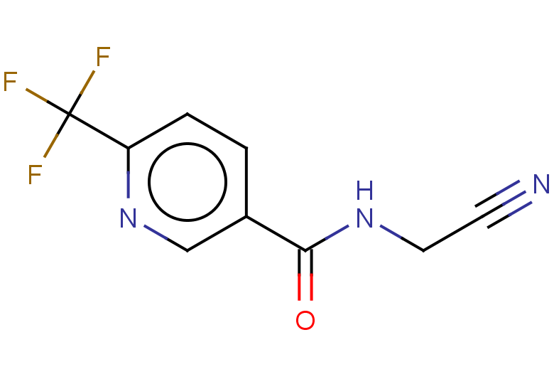 N-(cyanomethyl)-6-(trifluoromethyl)pyridine-3-carboxamide