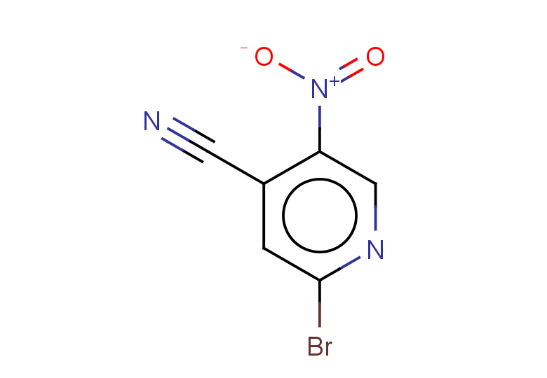 2-bromo-5-nitropyridine-4-carbonitrile
