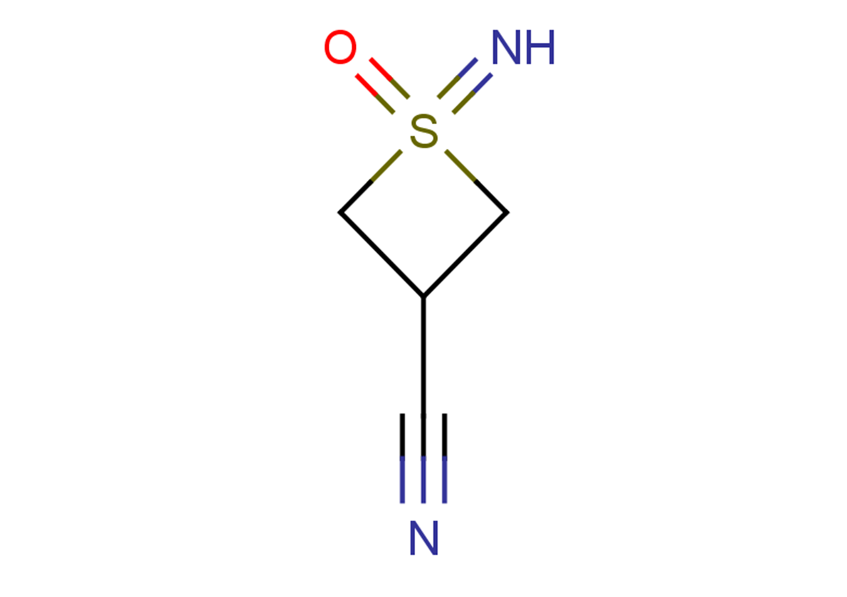 1-imino-1-oxo-1lambda6-thietane-3-carbonitrile