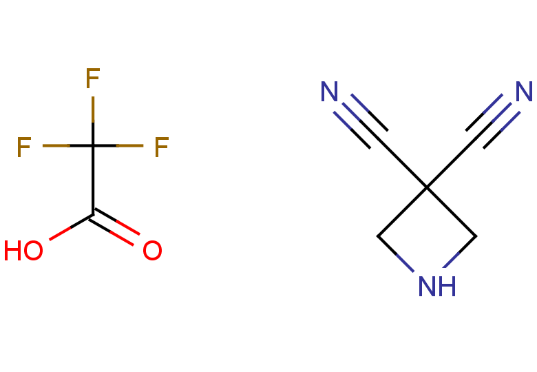 azetidine-3,3-dicarbonitrile, trifluoroacetic acid