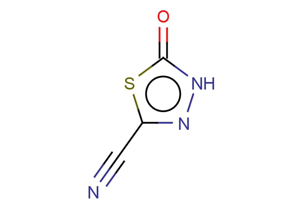 5-oxo-4,5-dihydro-1,3,4-thiadiazole-2-carbonitrile