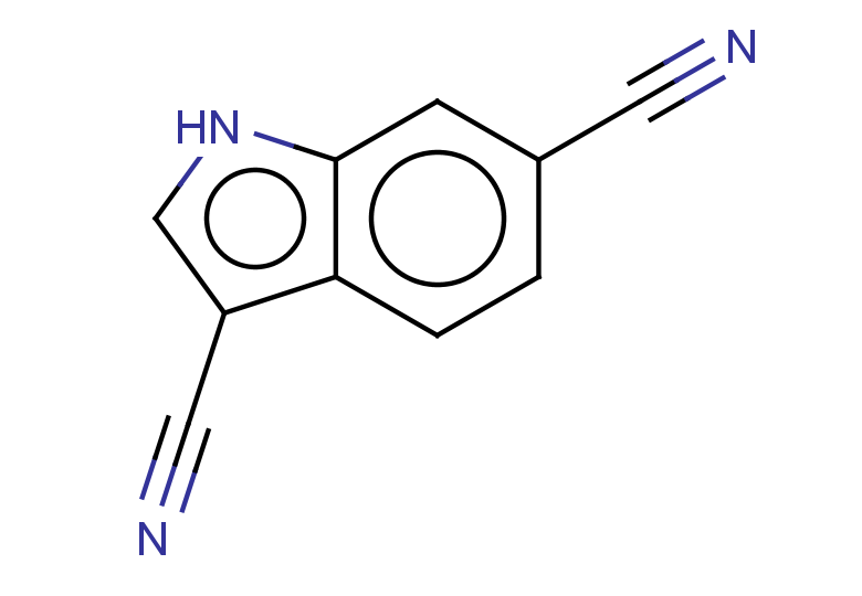 1H-indole-3,6-dicarbonitrile