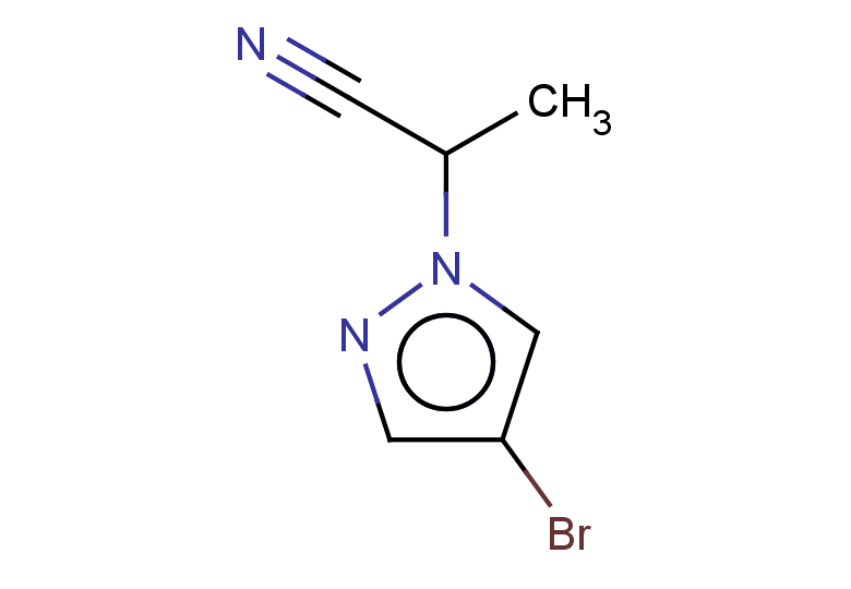 2-(4-bromo-1H-pyrazol-1-yl)propanenitrile