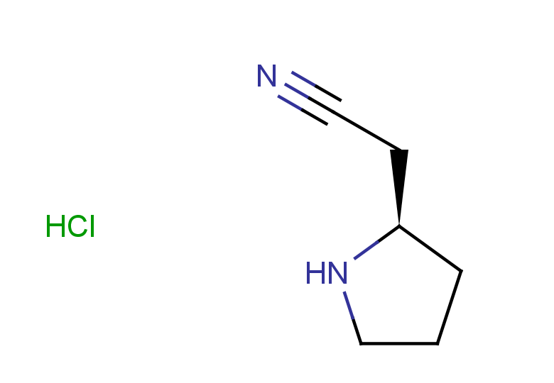 2-[(2R)-pyrrolidin-2-yl]acetonitrile hydrochloride