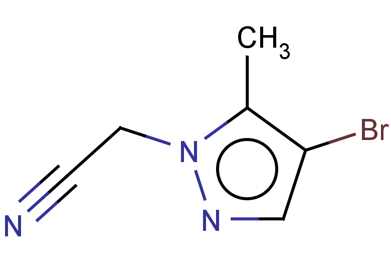 2-(4-bromo-5-methyl-1H-pyrazol-1-yl)acetonitrile