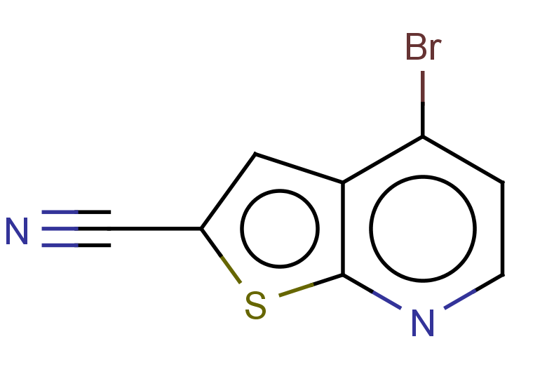 4-bromothieno[2,3-b]pyridine-2-carbonitrile