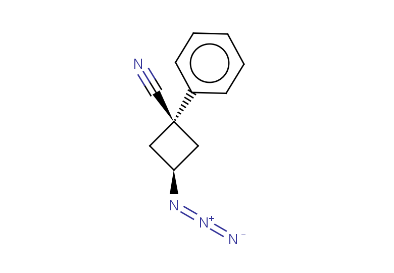 3-azido-1-phenylcyclobutane-1-carbonitrile
