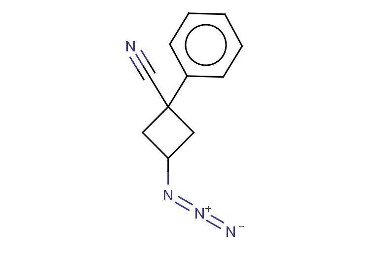 3-azido-1-phenylcyclobutane-1-carbonitrile