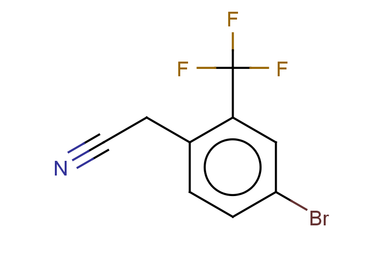 2-[4-bromo-2-(trifluoromethyl)phenyl]acetonitrile