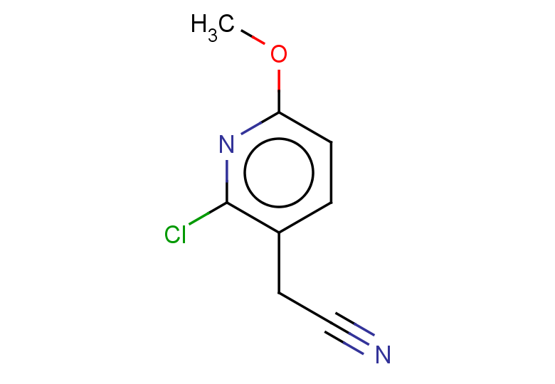 2-(2-chloro-6-methoxypyridin-3-yl)acetonitrile