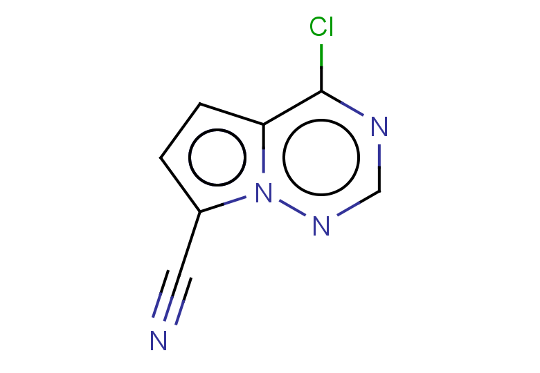 4-chloropyrrolo[2,1-f][1,2,4]triazine-7-carbonitrile