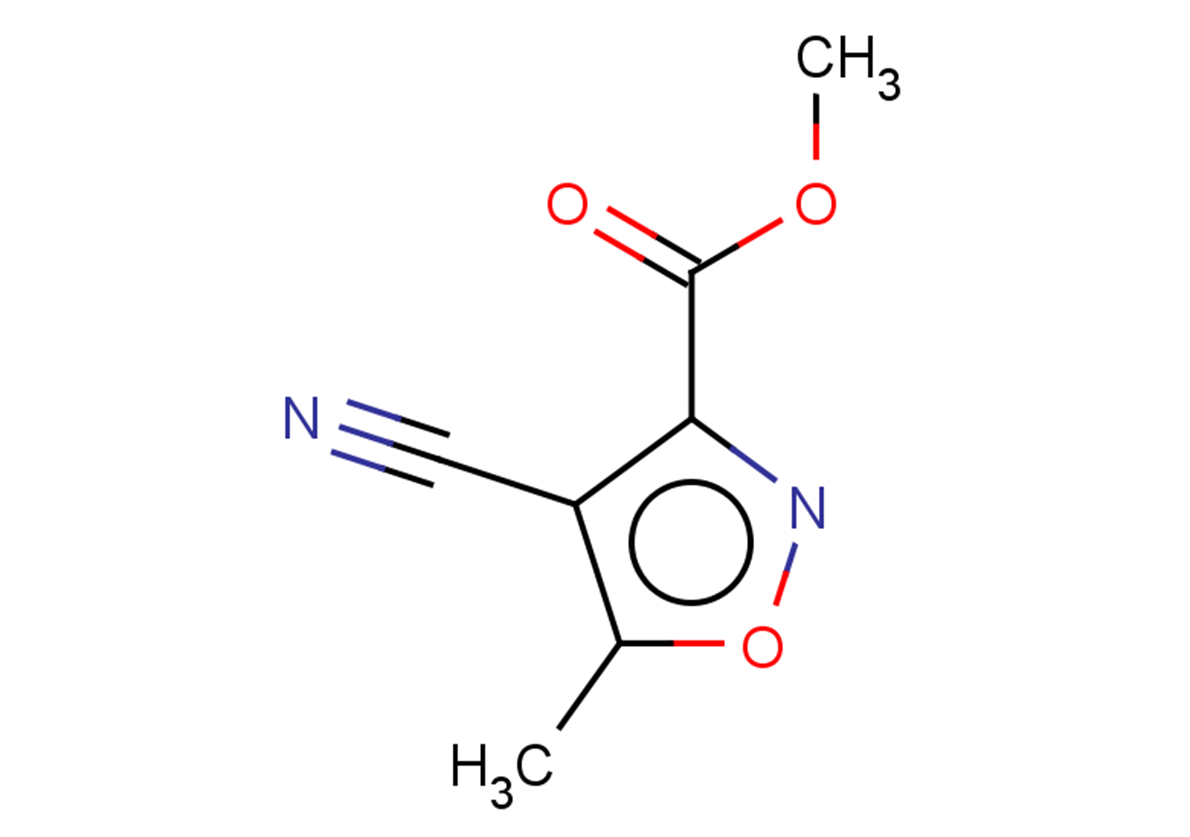methyl 4-cyano-5-methyl-1,2-oxazole-3-carboxylate