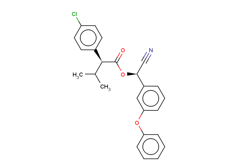 (R)-cyano(3-phenoxyphenyl)methyl (2S)-2-(4-chlorophenyl)-3-methylbutanoate