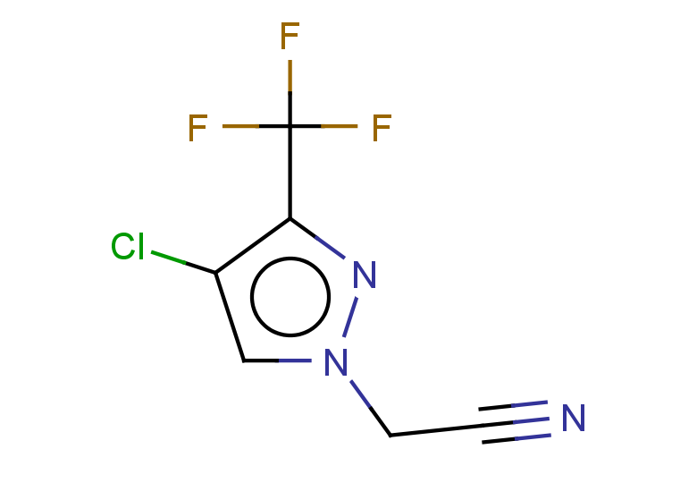[4-CHLORO-3-(TRIFLUOROMETHYL)-1H-PYRAZOL-1-YL]ACETONITRILE