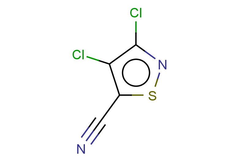 dichloro-1,2-thiazole-5-carbonitrile