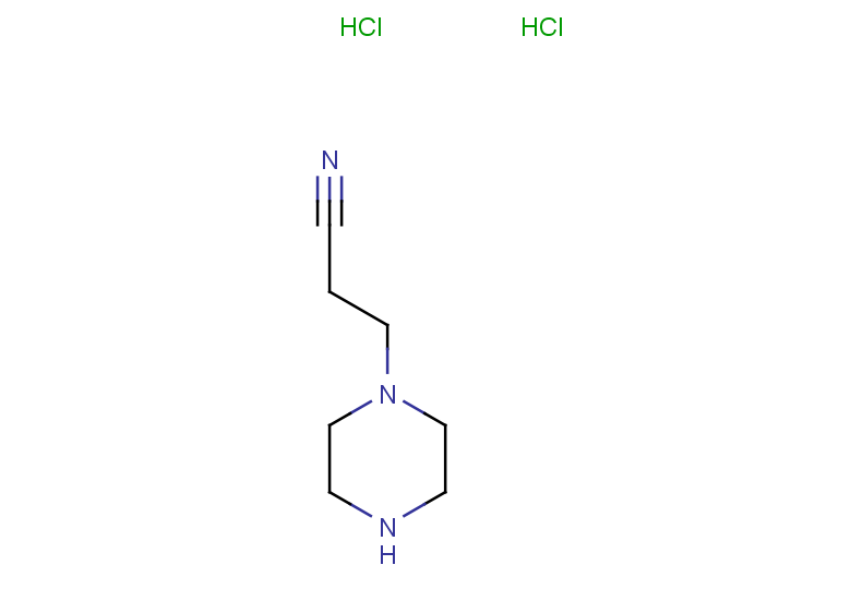 3-(piperazin-1-yl)propanenitrile dihydrochloride
