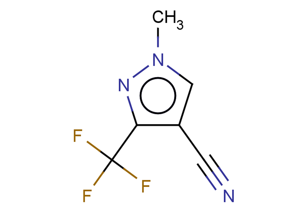 1-methyl-3-(trifluoromethyl)-1H-pyrazole-4-carbonitrile