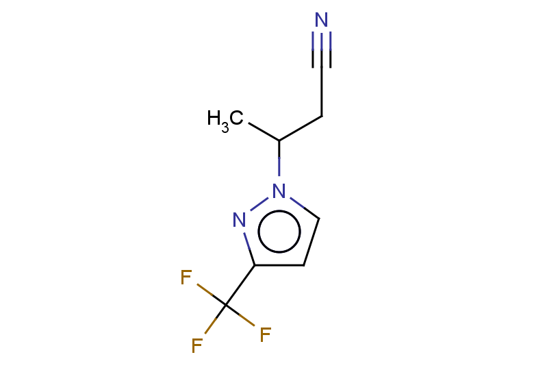 3-[3-(TRIFLUOROMETHYL)-1H-PYRAZOL-1-YL]BUTANENITRILE