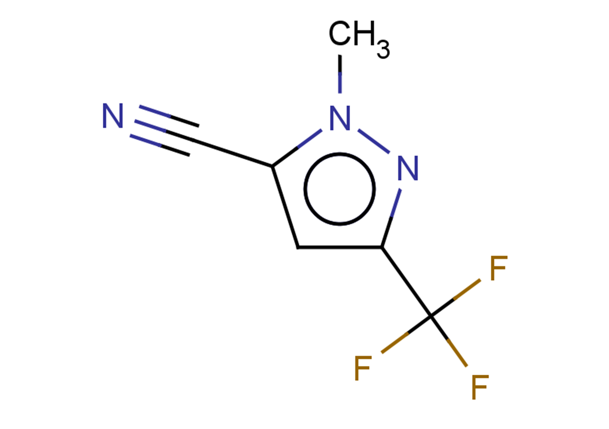 1-METHYL-3-(TRIFLUOROMETHYL)-1H-PYRAZOLE-5-CARBONITRILE