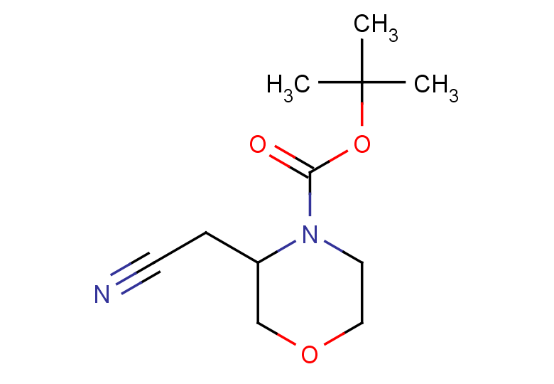 tert-butyl 3-(cyanomethyl)morpholine-4-carboxylate